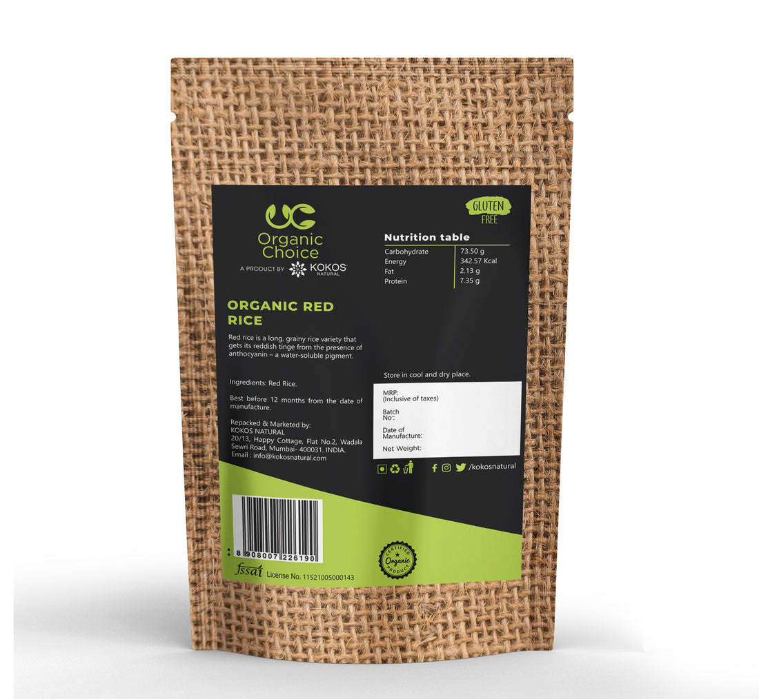 Organic Red Rice - 500gm