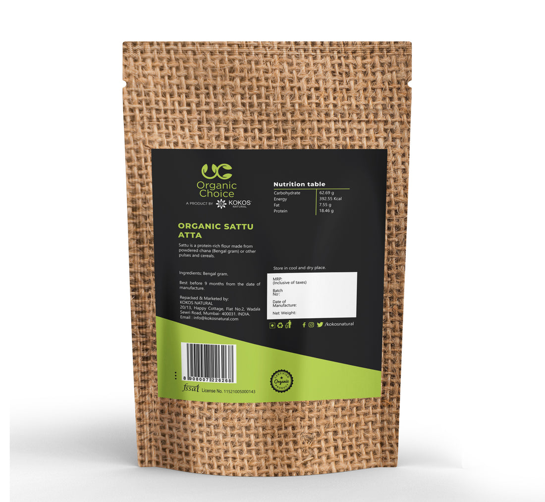 Organic Sattu Atta - 750gm