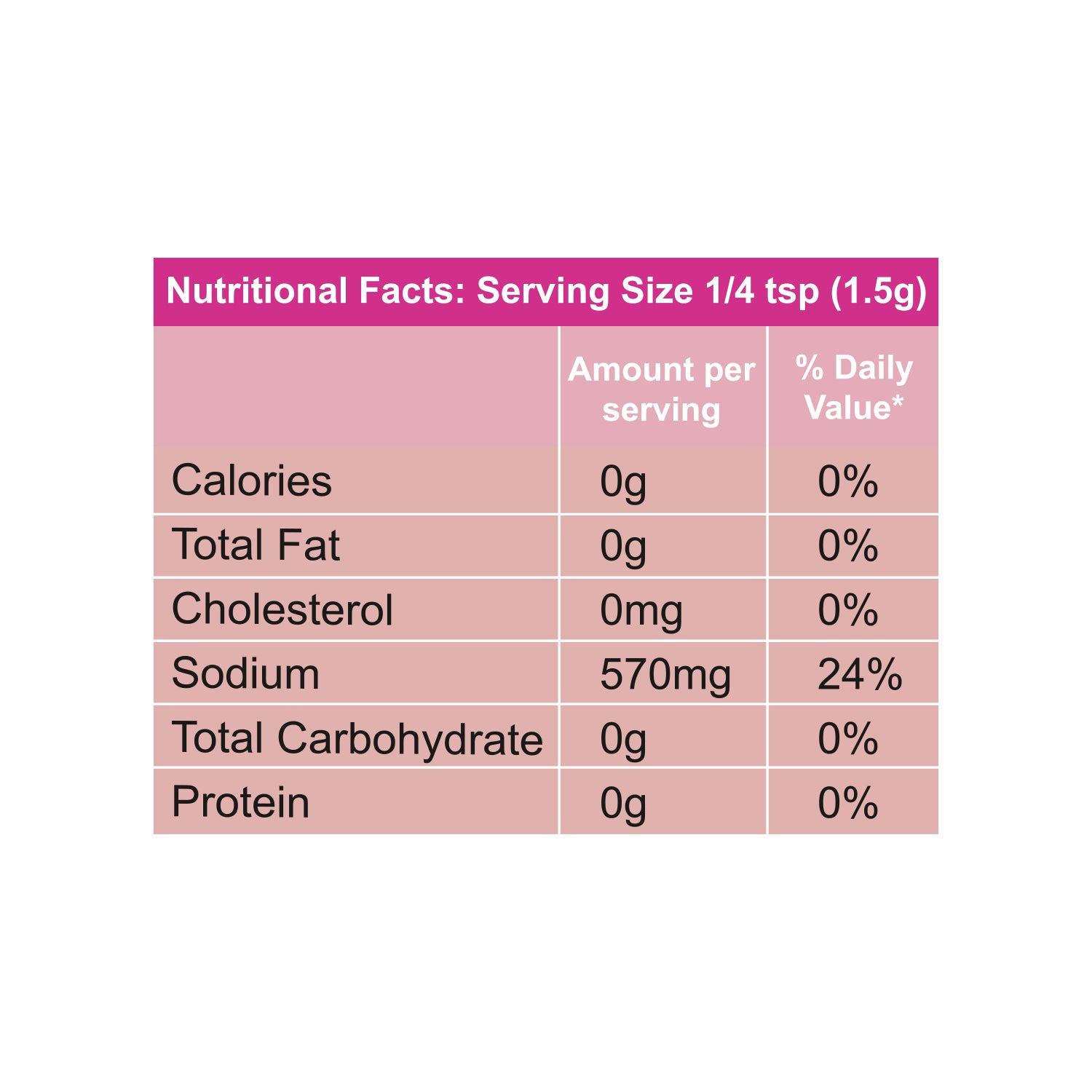 Natirèl Himalayan Pink Salt - 1kg
