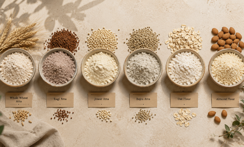 Best Atta for Weight Loss in India (2026): 9 Healthy Flour Options to Help You Stay Fuller for Longer