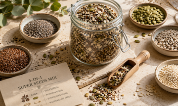 5-in-1 Super Seeds Mix Benefits: Why Every Indian Kitchen Should Have a Jar of Mixed Seeds