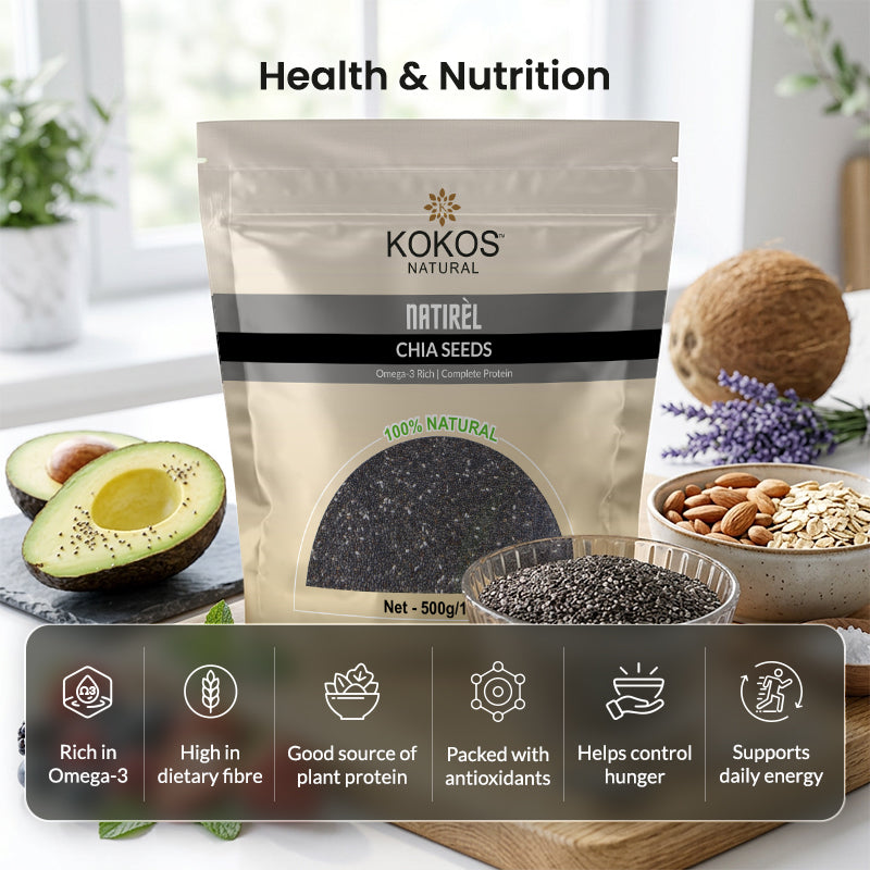 Kokos Natural Chia Seeds 500g