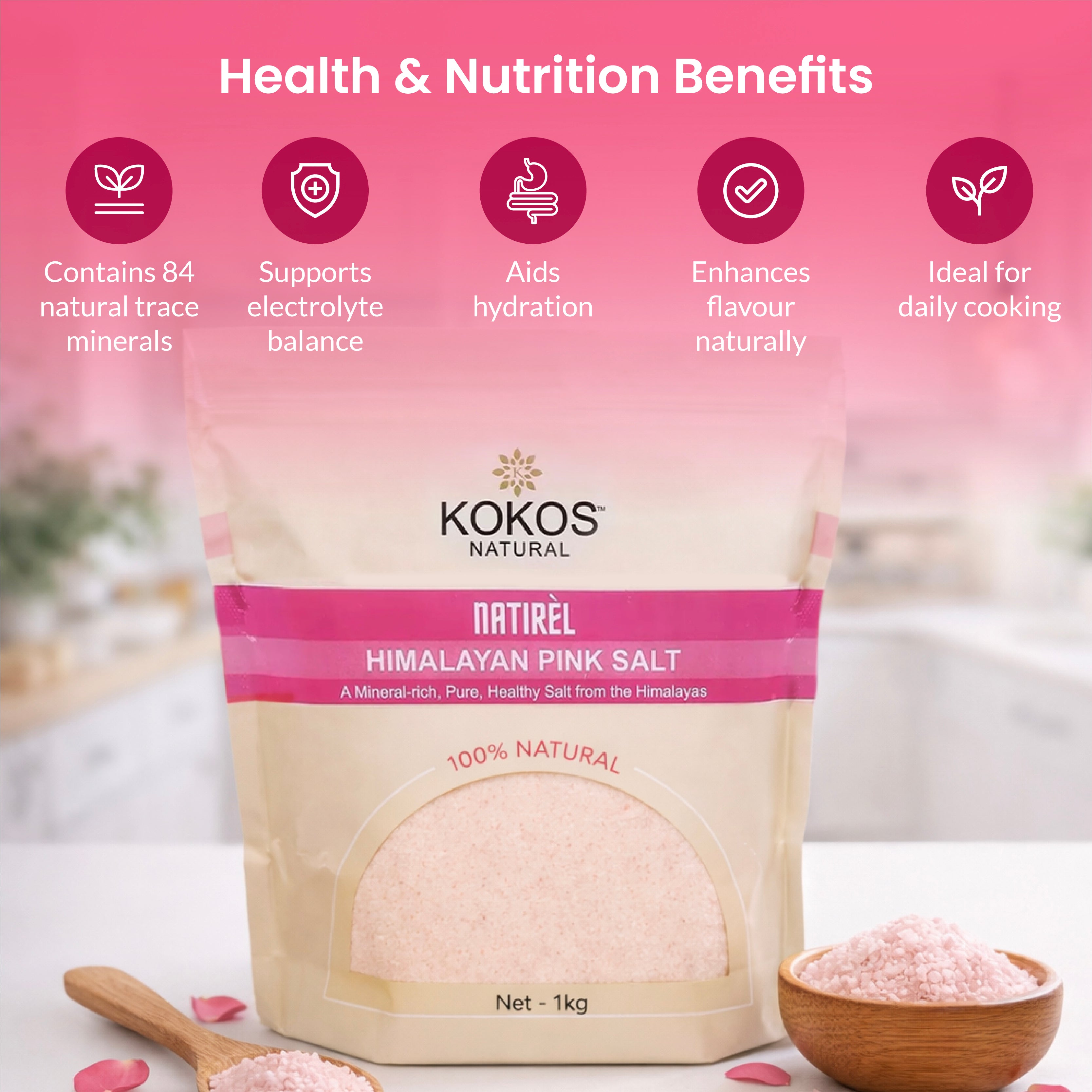 Himalayan Pink Salt - 1kg