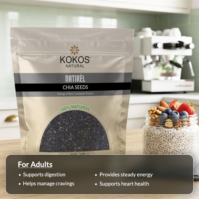 Kokos Natural Chia Seeds 500g
