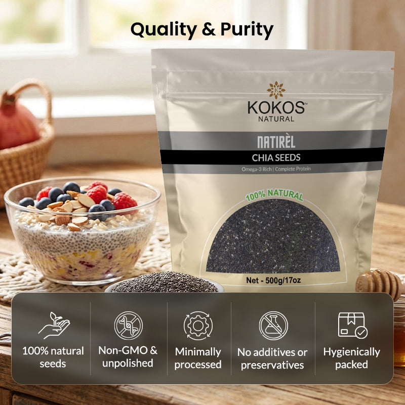 Kokos Natural Chia Seeds 500g
