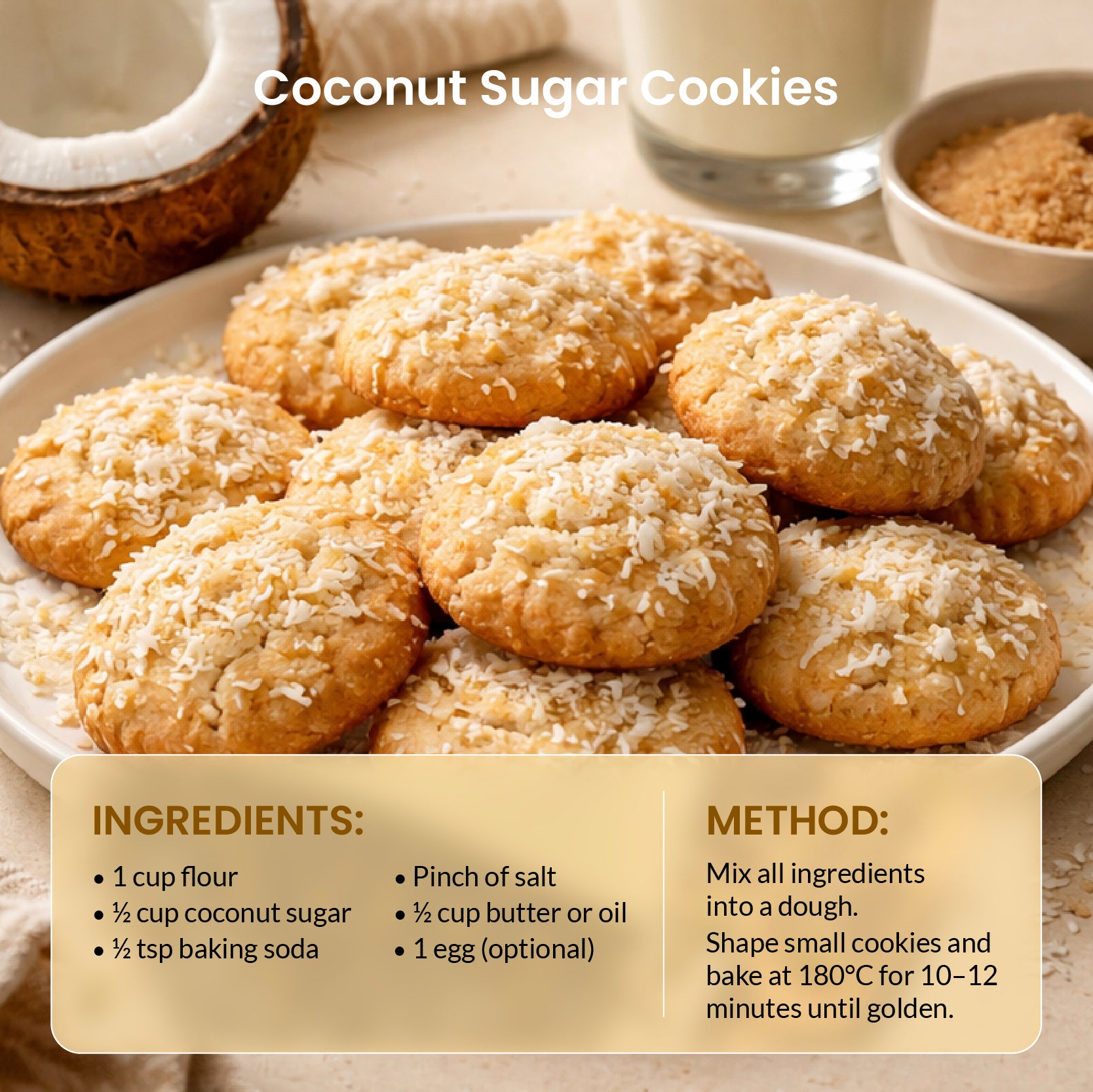 Organic Coconut Sugar - 250g