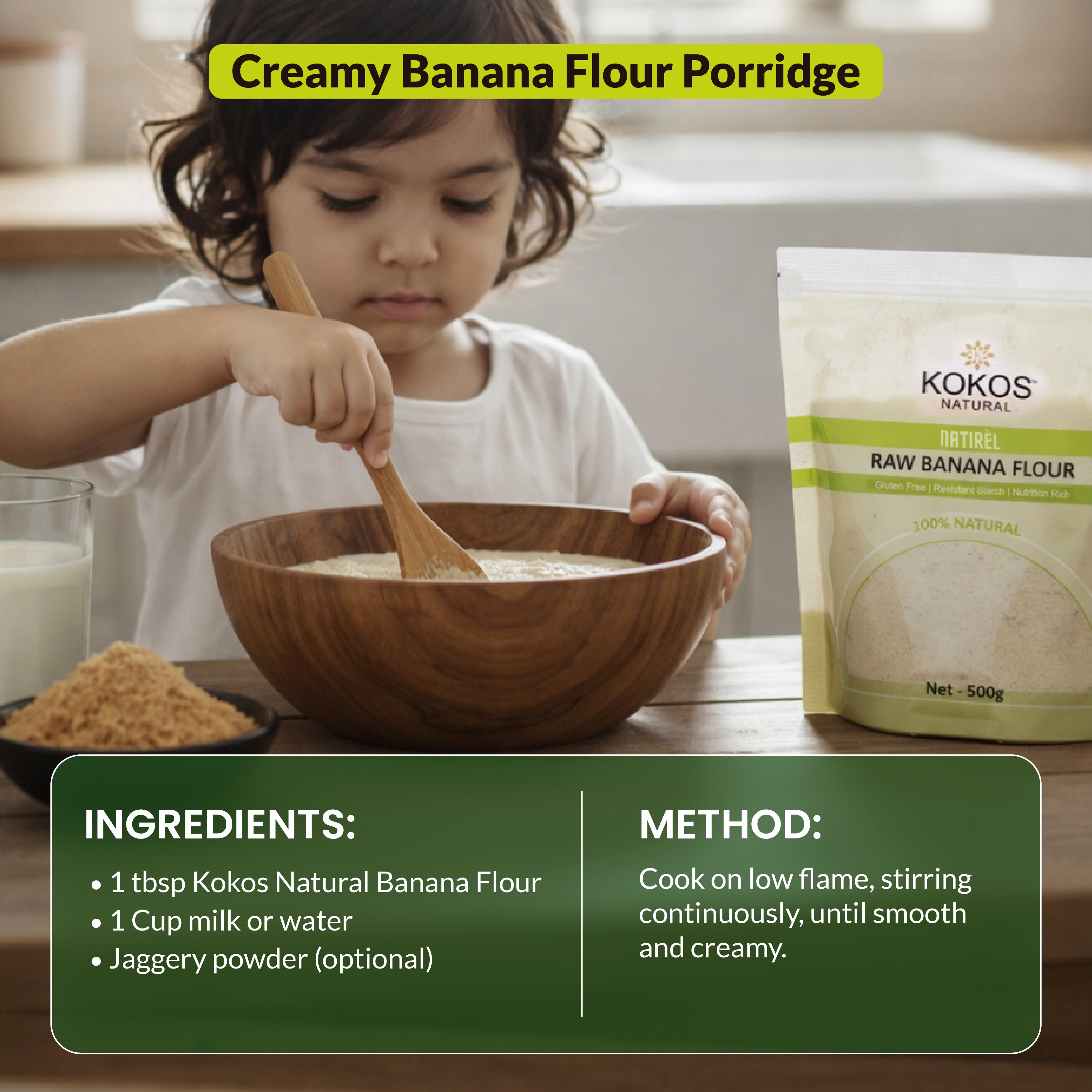 Raw Banana Flour - 500g