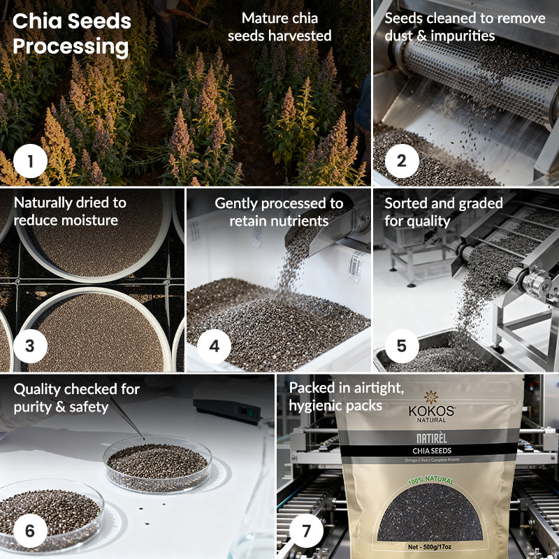 Kokos Natural Chia Seeds 500g