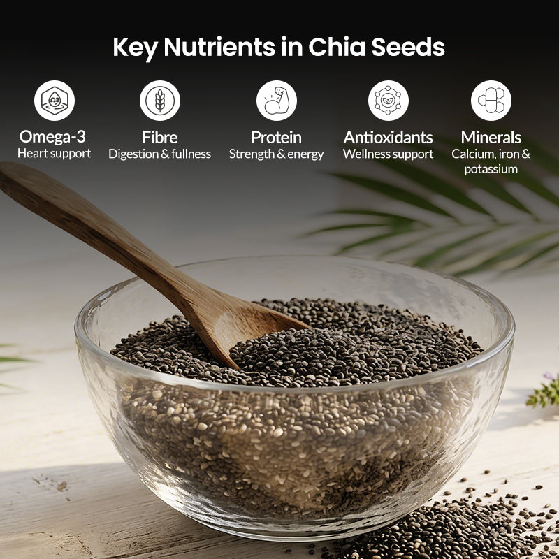 Kokos Natural Chia Seeds 500g