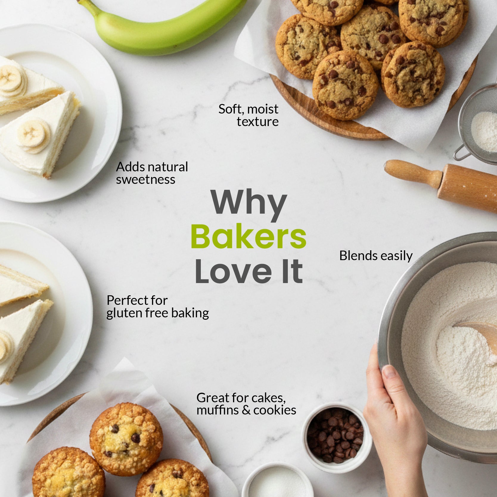 Raw Banana Flour - 500g