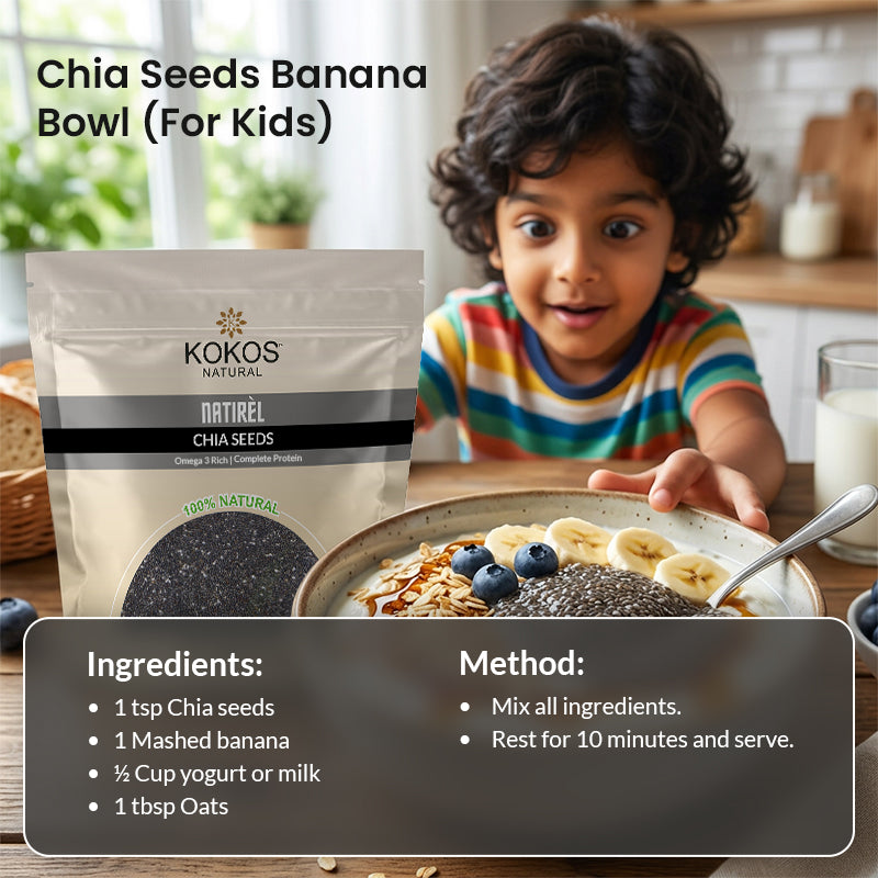 Kokos Natural Chia Seeds 500g