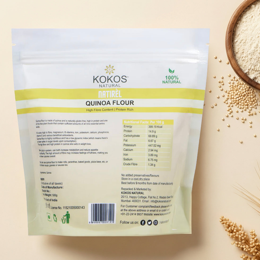 Quinoa Flour - 500g