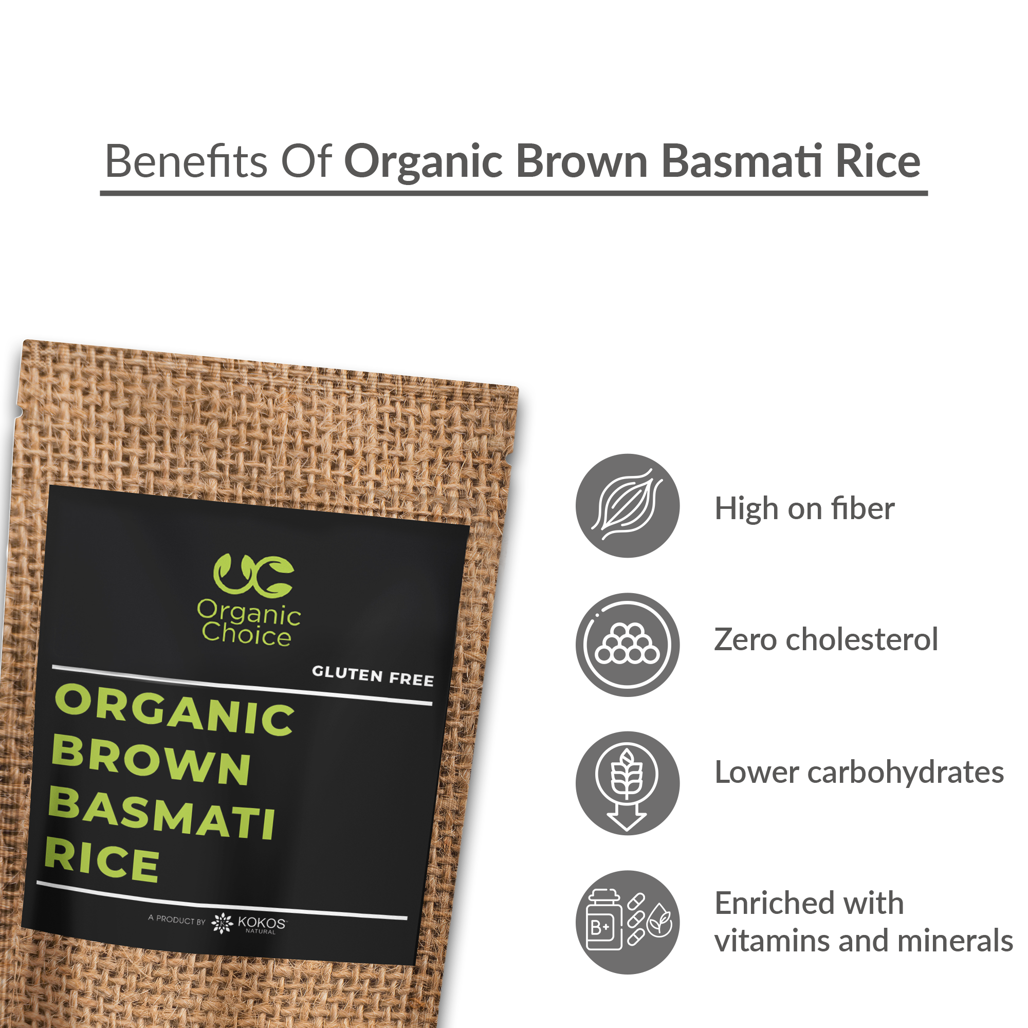 Organic Brown Basmati Rice