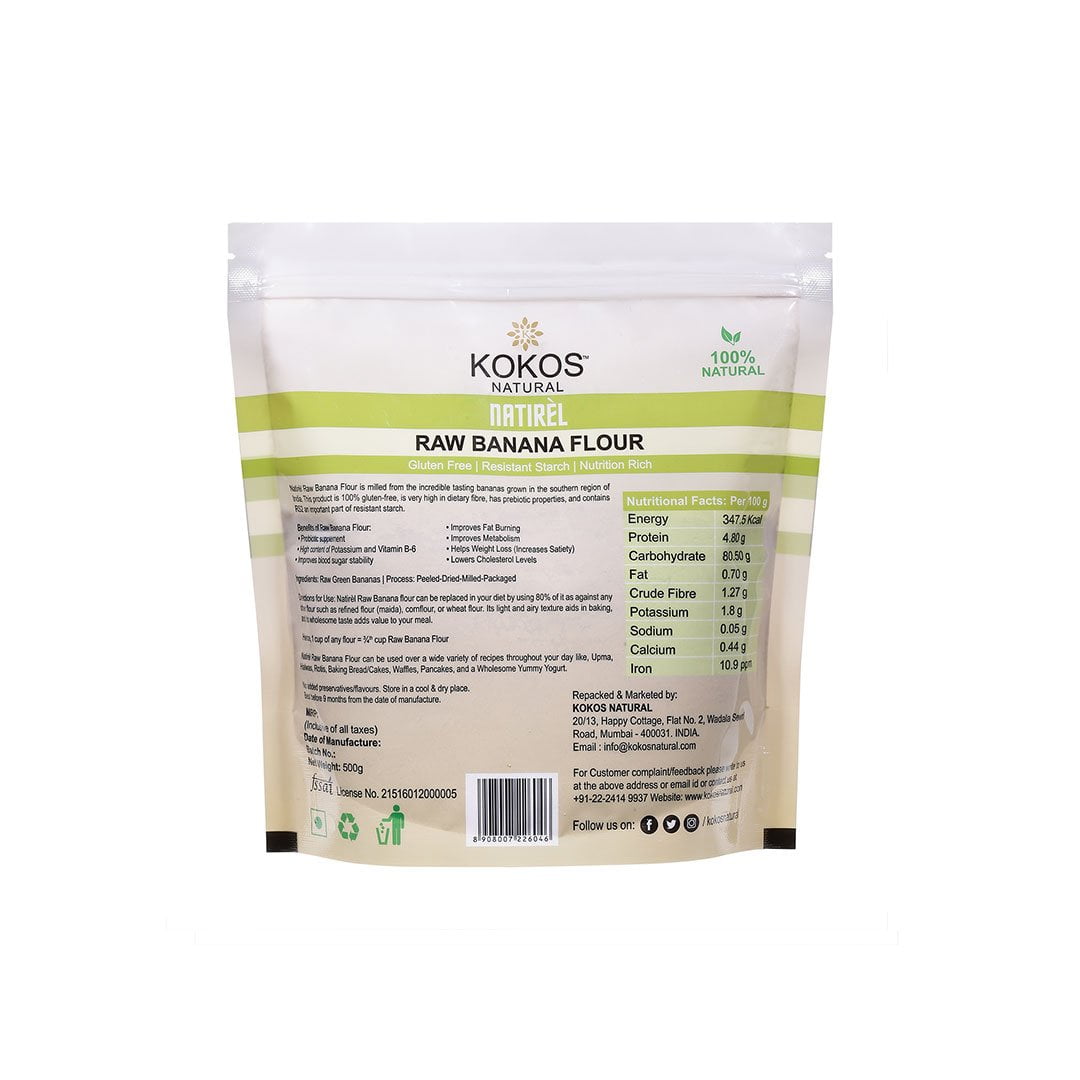 Natirèl Raw Banana Flour