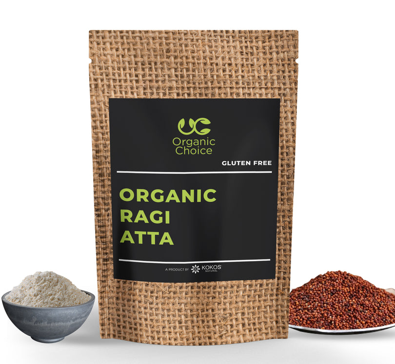 Natural Ragi Organic Ragi Atta - 1kg – Kokos Natural