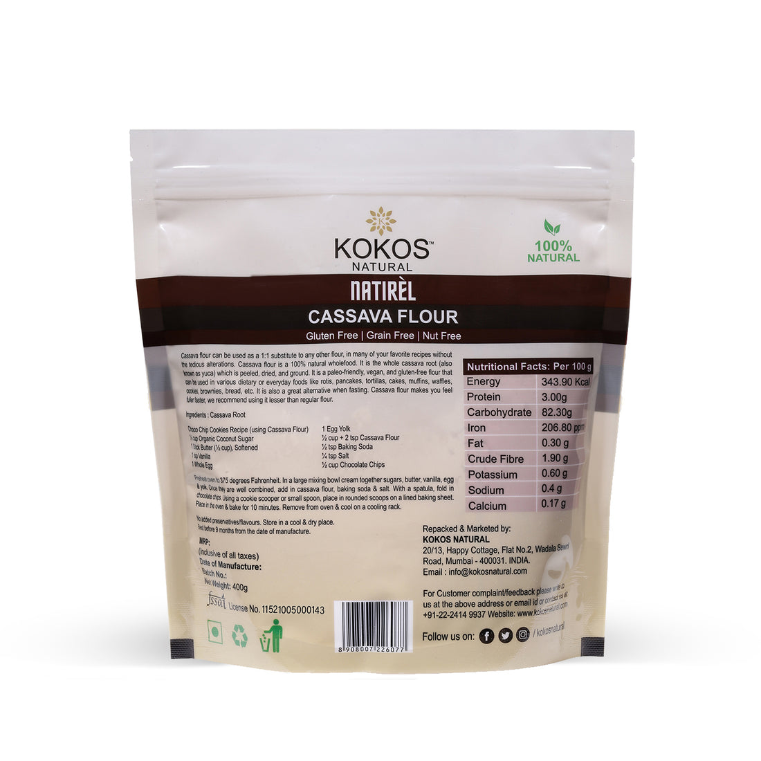 Natirèl Cassava Flour