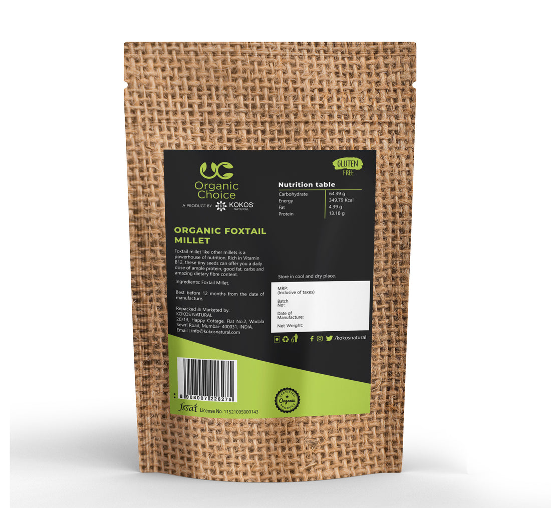 Organic Foxtail Millet