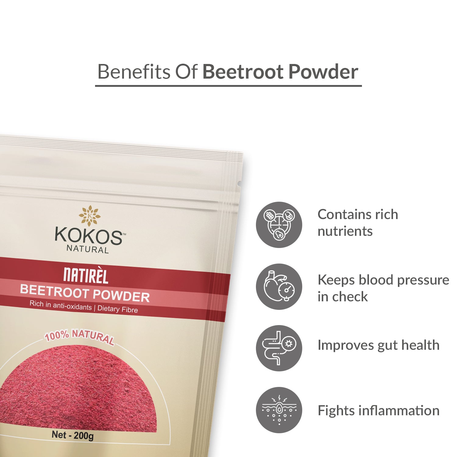 Natirèl Beetroot Powder