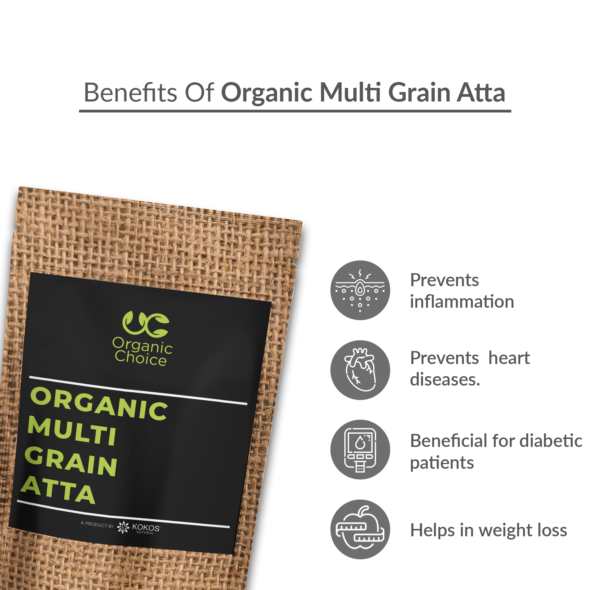 Organic Multi Grain Atta