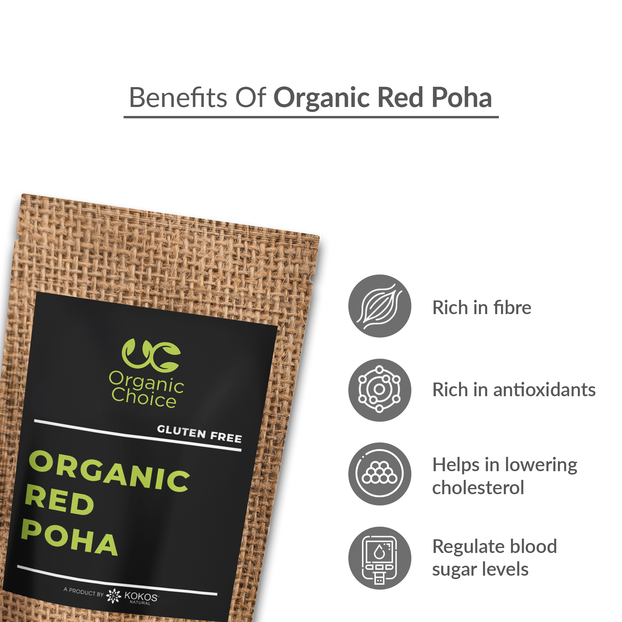 Organic Red Poha