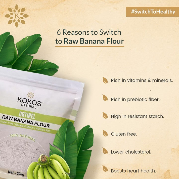 Raw Banana Flour - 500g